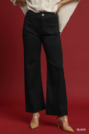 Tawny Stretch Straight-Wide Fit Trouser Pants