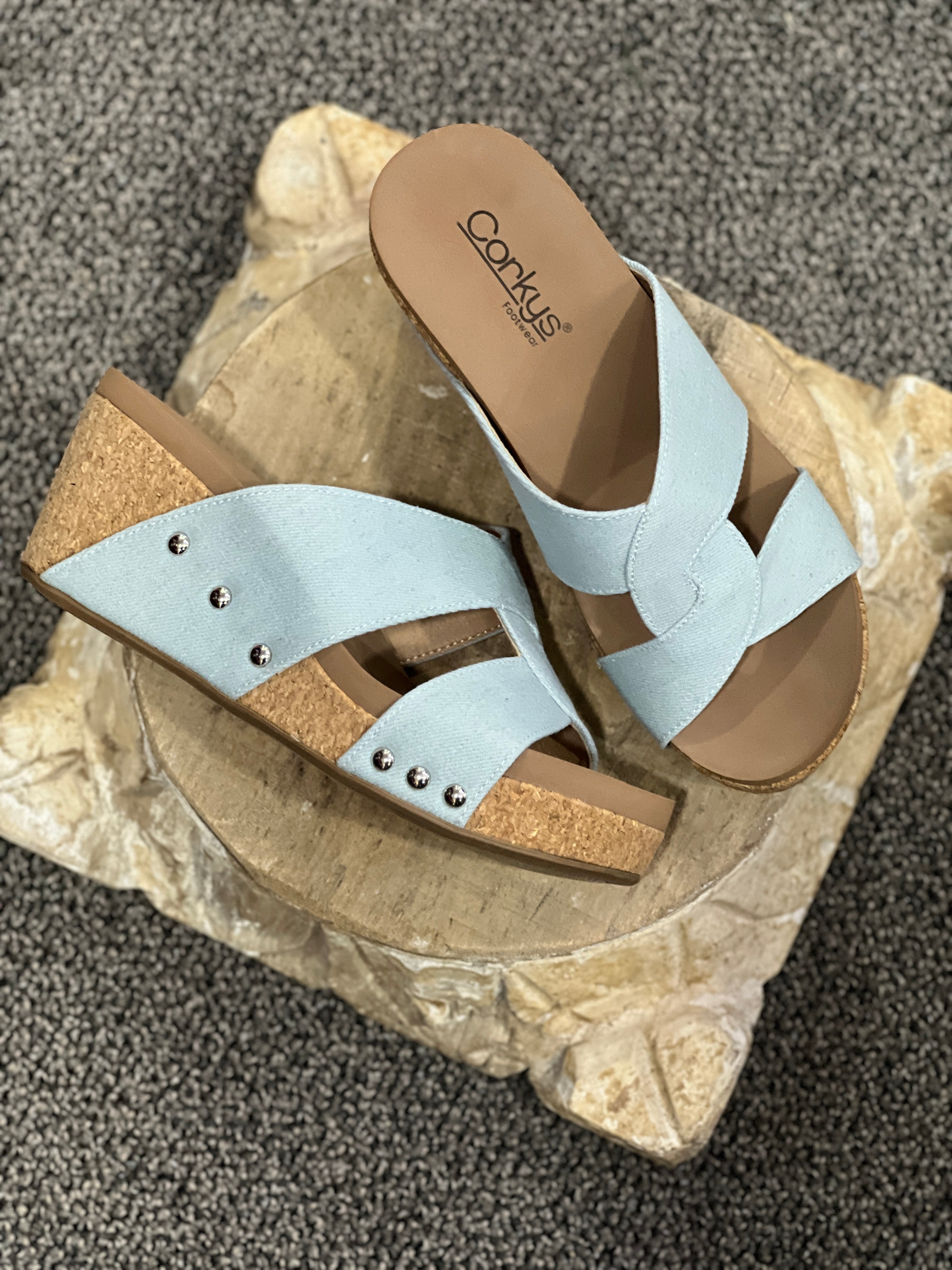 Corkys Footwear Bonny Wedge Sandal Shoes