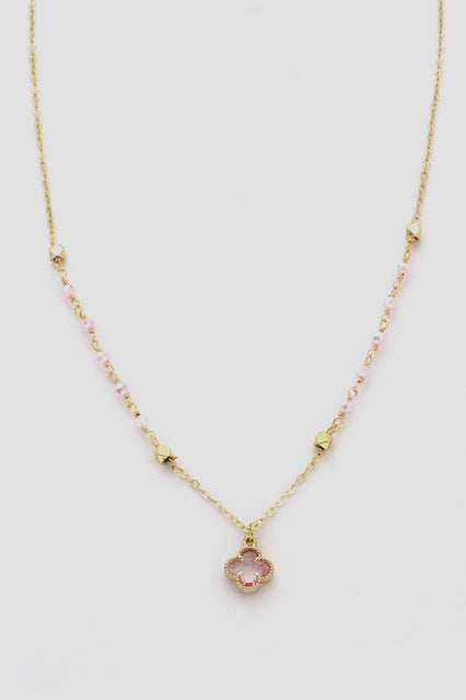 Meghan Browne Cade Pink Necklace