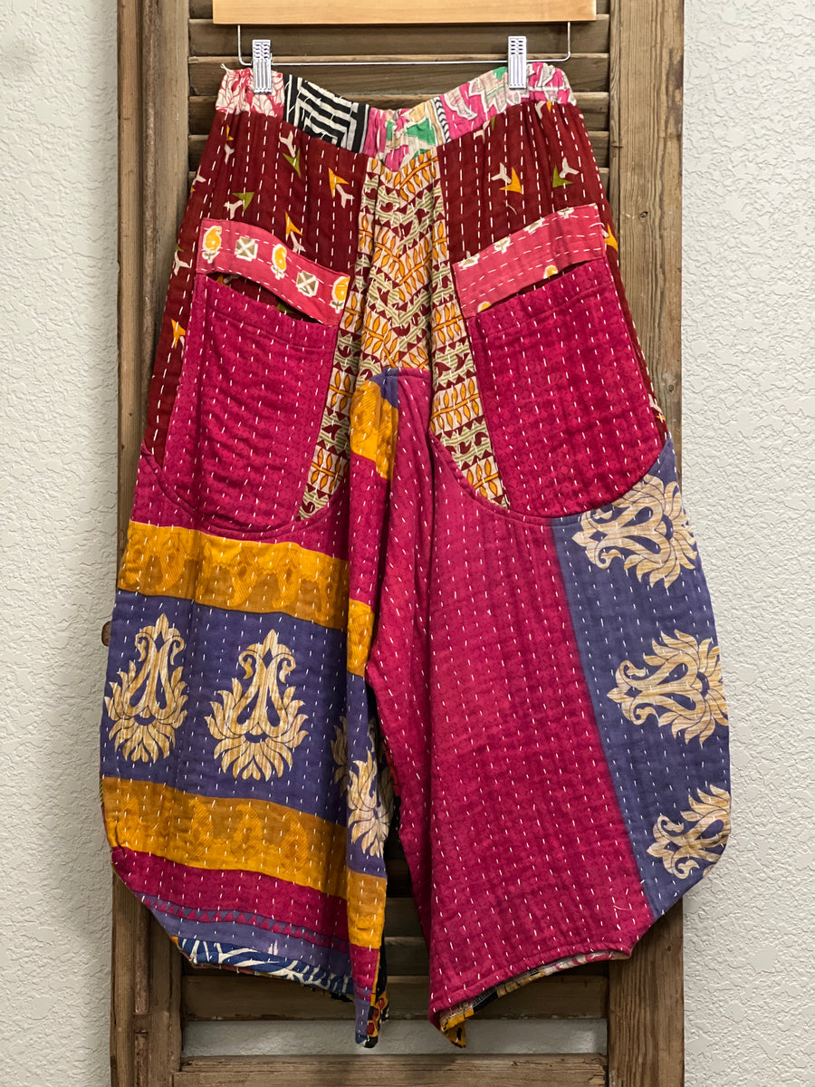 Jaded Gypsy Kantha Sunrise Crop Pant