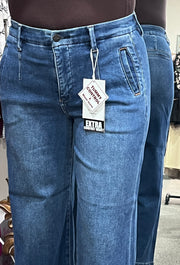 Leppard TC High Rise Crop Wide Jeans