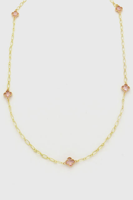 Meghan Browne Cody Pink Necklace