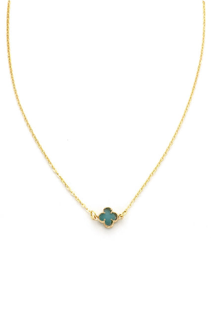 Meghan Browne Cookie Aqua Necklace