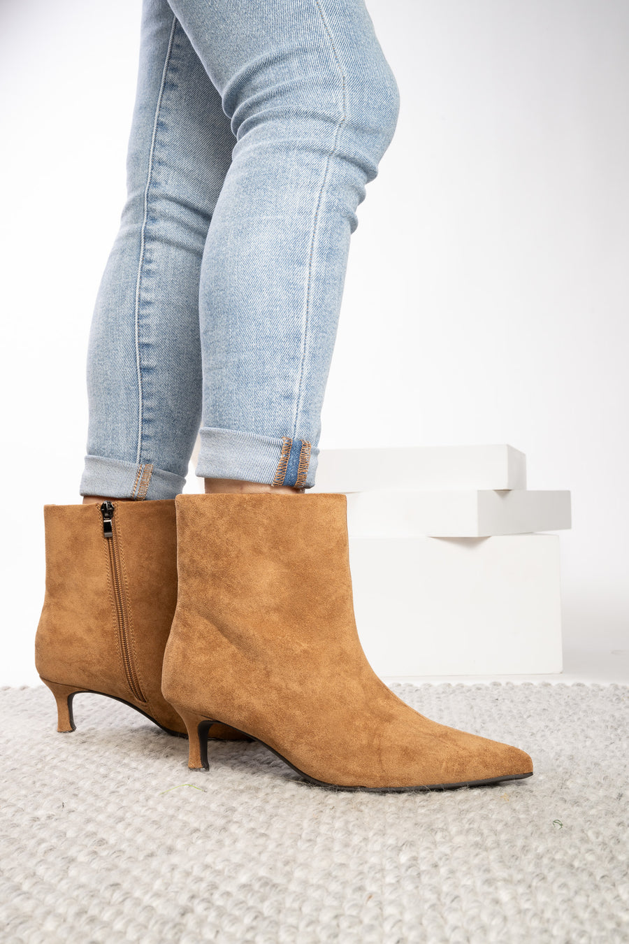 Hey Girl by Corkys Gold Digger Kitten Heel Bootie