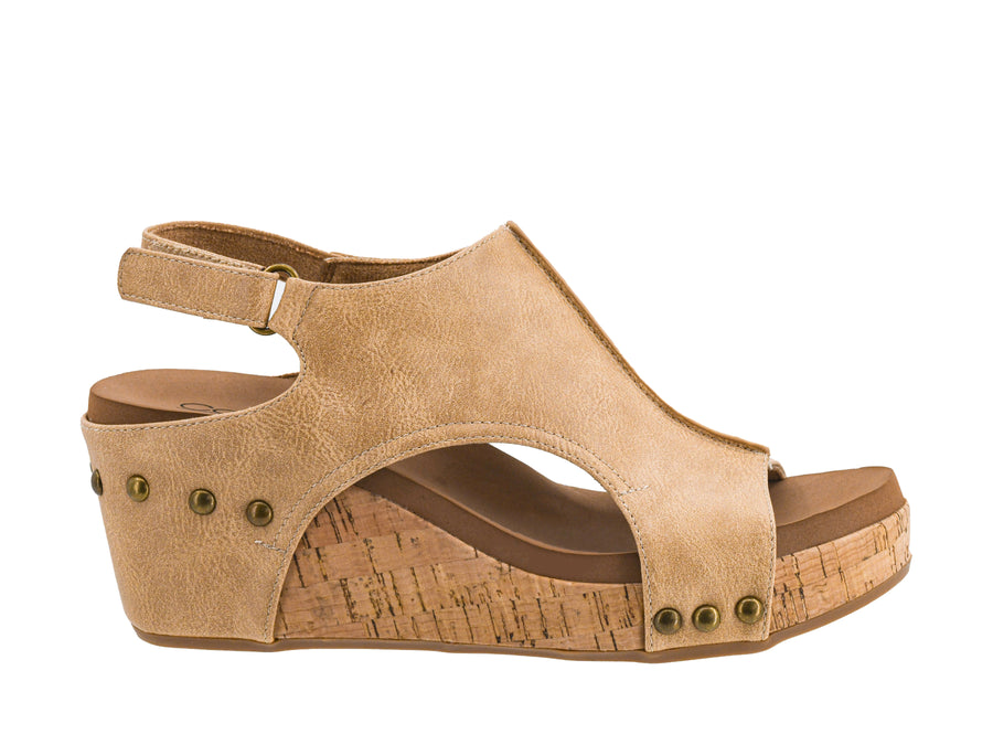 Corkys Carley Wedge Sandal Shoes