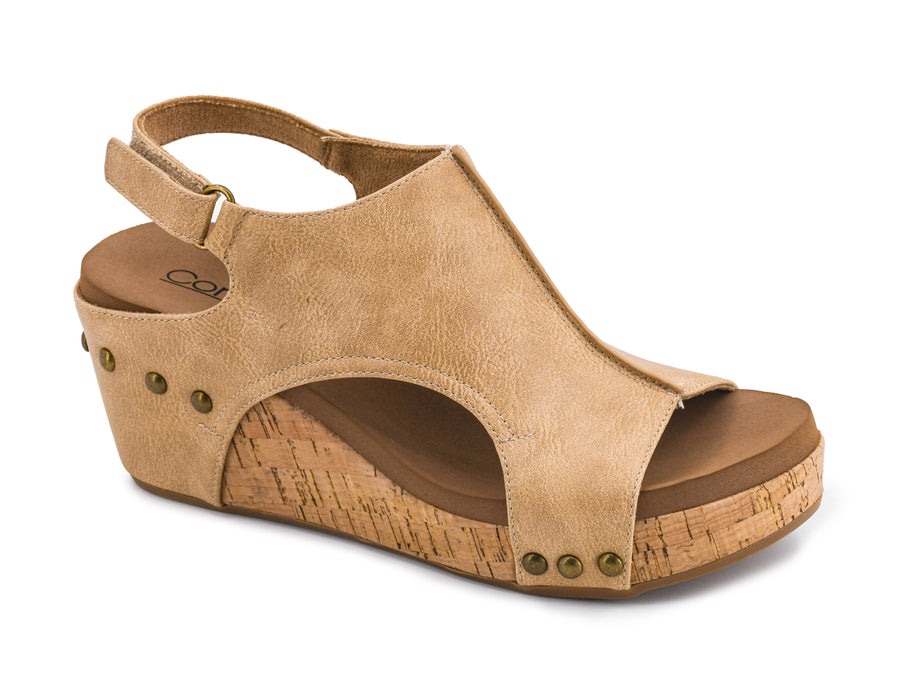 Corkys Carley Wedge Sandal Shoes