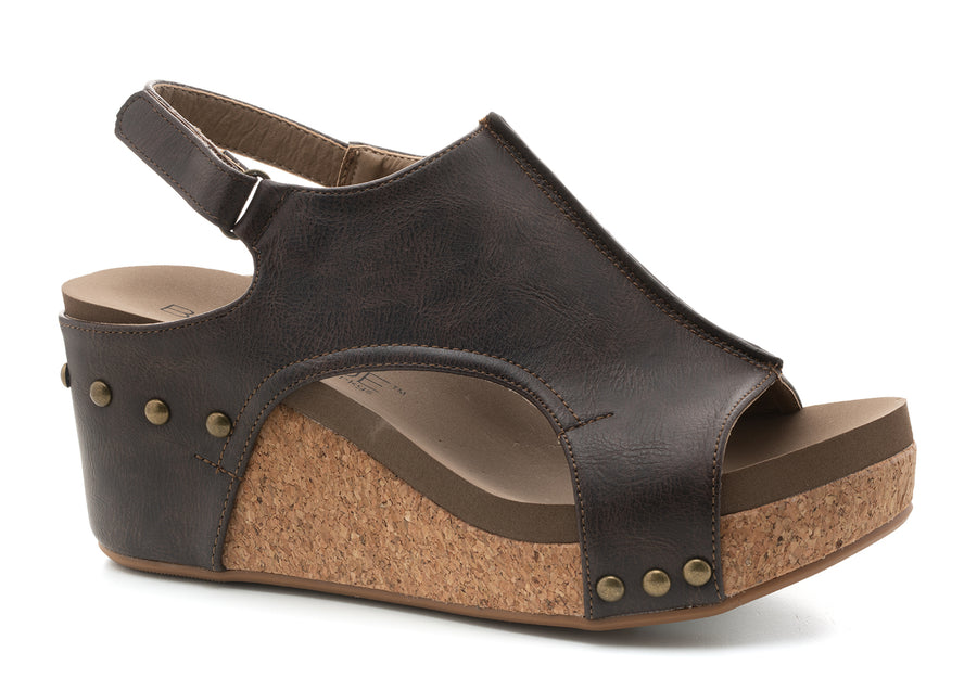 Corkys Carley Wedge Sandal Shoes