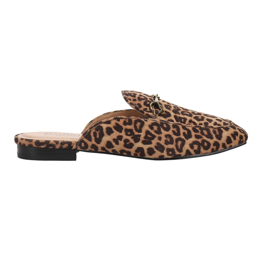 Corkys Hey Girl Charmer Leopard Slide Mule Shoes