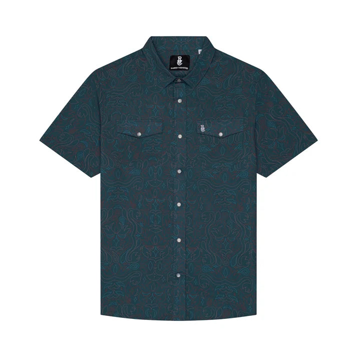 Cowboy Threads Pearl Snap Short Sleeve Shirt by Raised By Coyotes