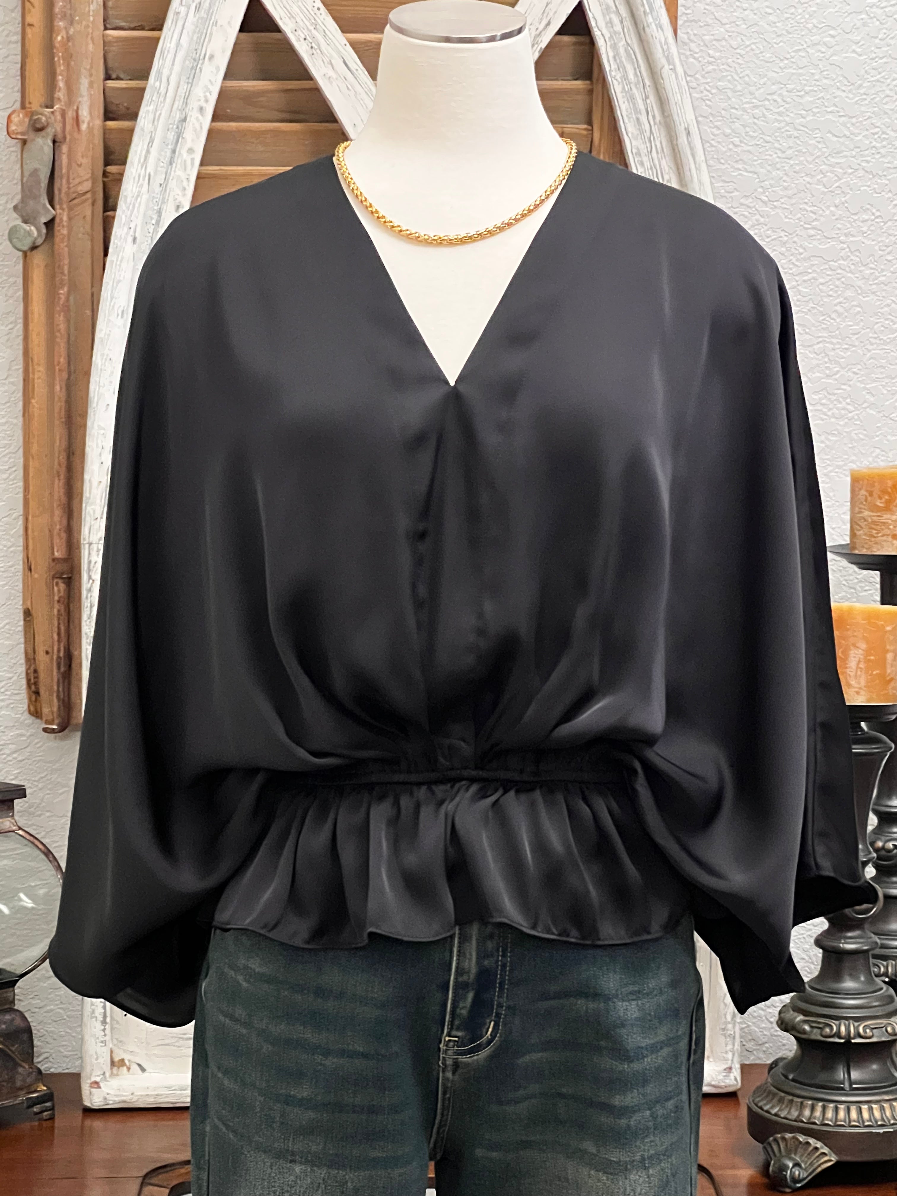 Sophia Batwing Sleeve Top