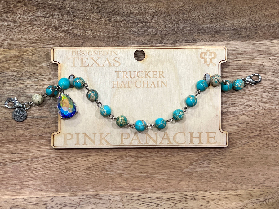 Trucker Hat Beaded Chains