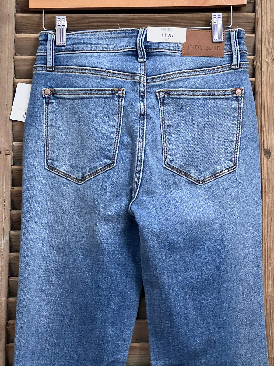 Scoot Mid Rise Vintage Bootcut Denim Jeans