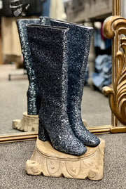 Corkys YOLO Tall Glitter Boots