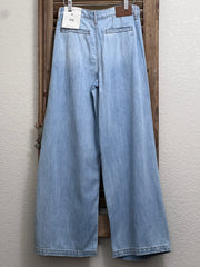 Nori Light Wash Wide Leg Jeans