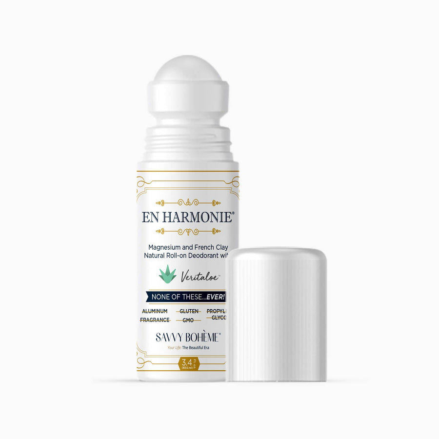 En Harmonie Magnesium and French Clay Natural Roll-on Deodorant - Savvy Boheme