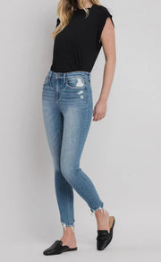 Diesel High Rise Ankle Skinny Jeans