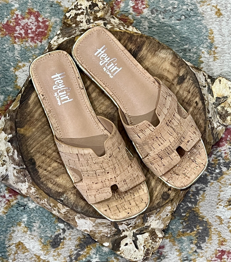 Hey Girl by Corkys Picture Perfect Slide Sandal