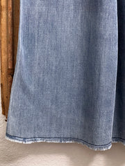 Juliet Soft Washed Denim Wide Leg Pants