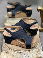 Corkys Carley Wedge Sandal Shoes