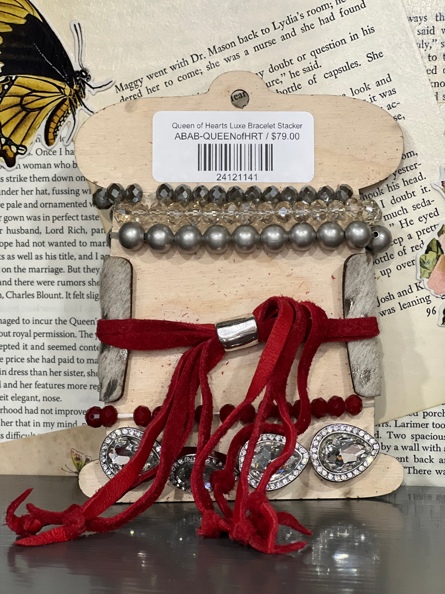 Queen of Hearts Luxe Bracelet Stacker