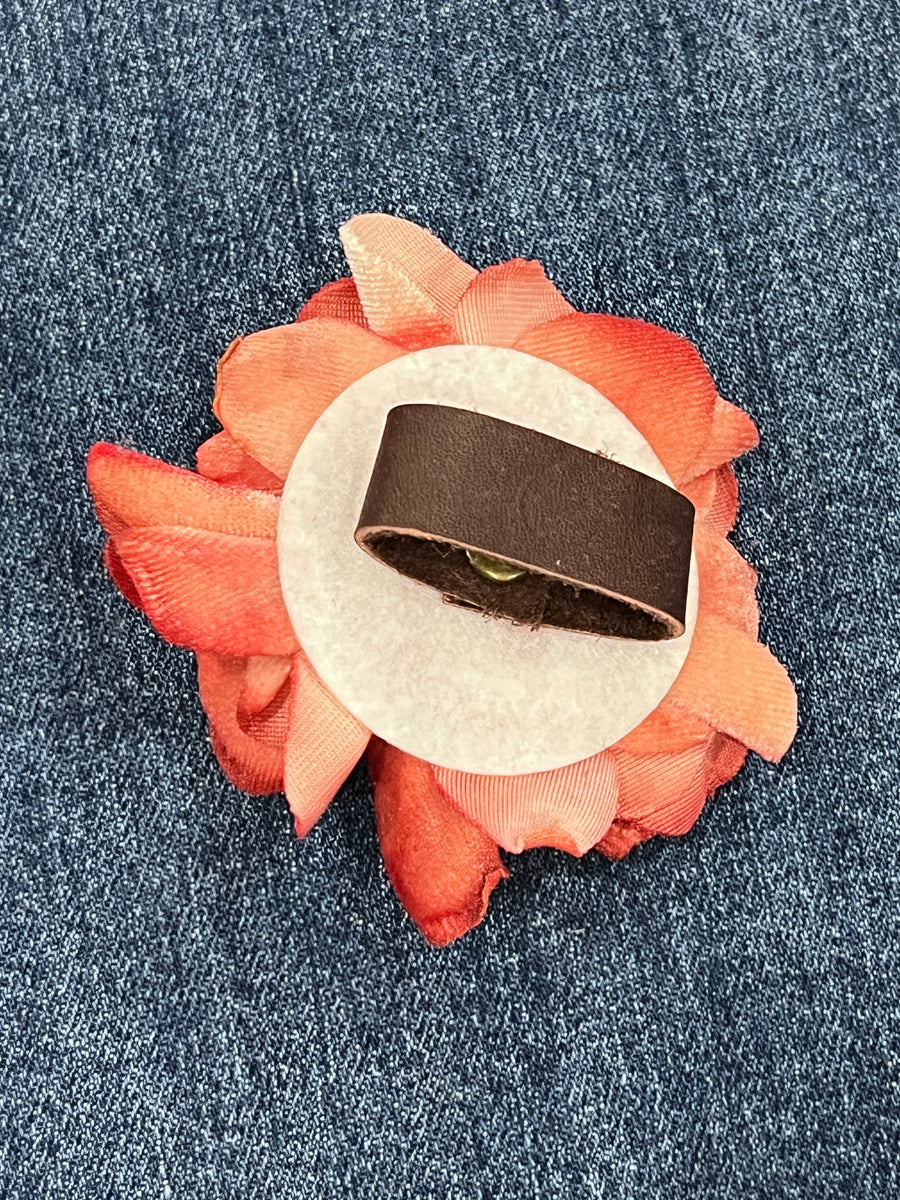 Vintage Velvet Flower Slide Accessory