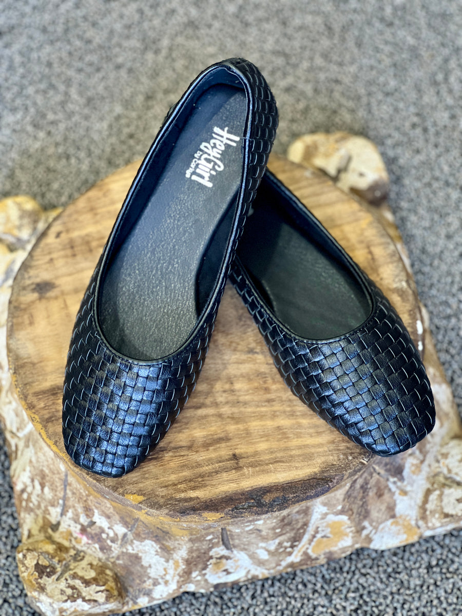 Corkys Hey Girl Right There Woven Flats Slip-On Shoes