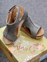 Isabella Cork Wedge Sandal