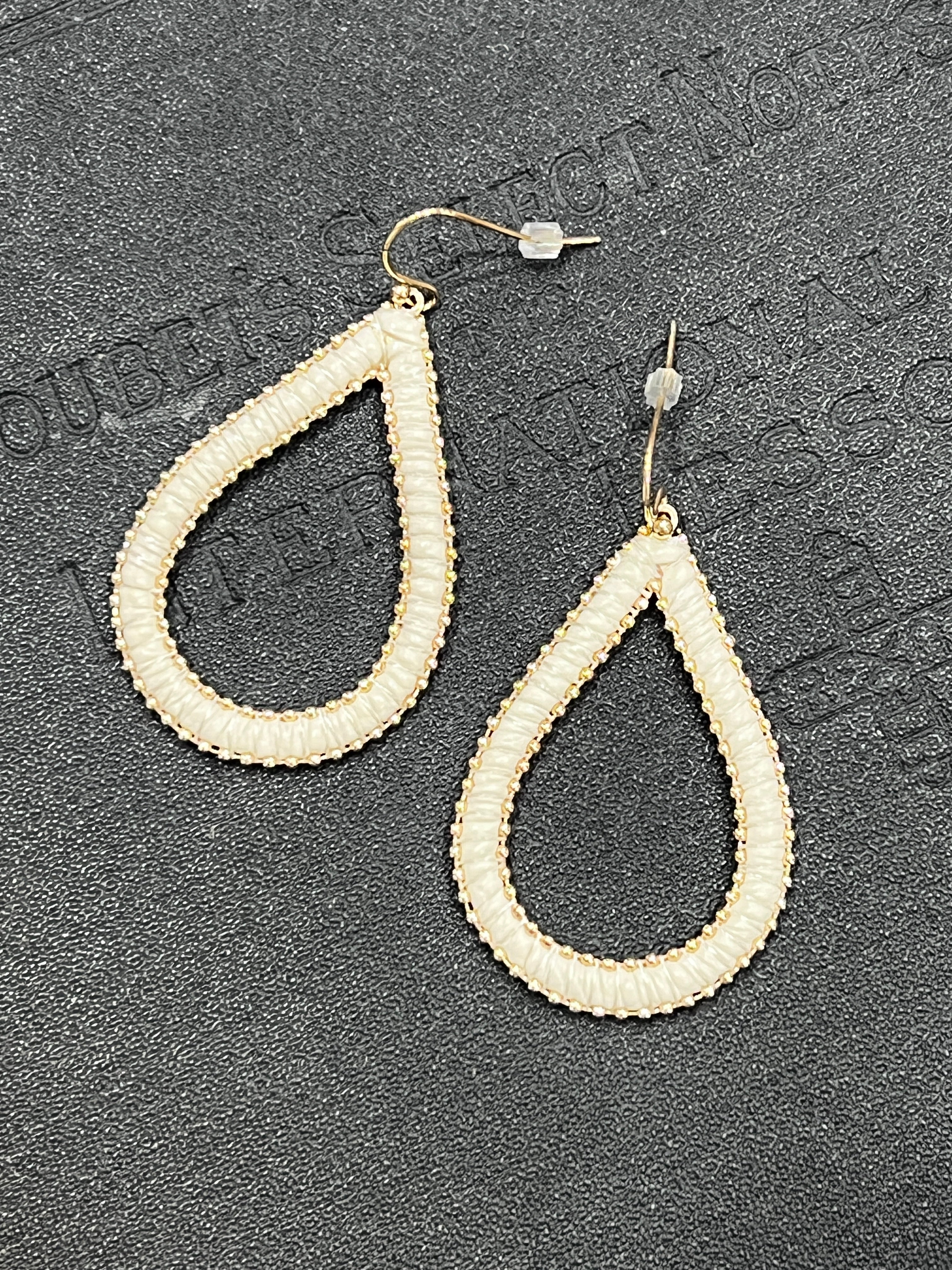 Braided Teardrop Earrings