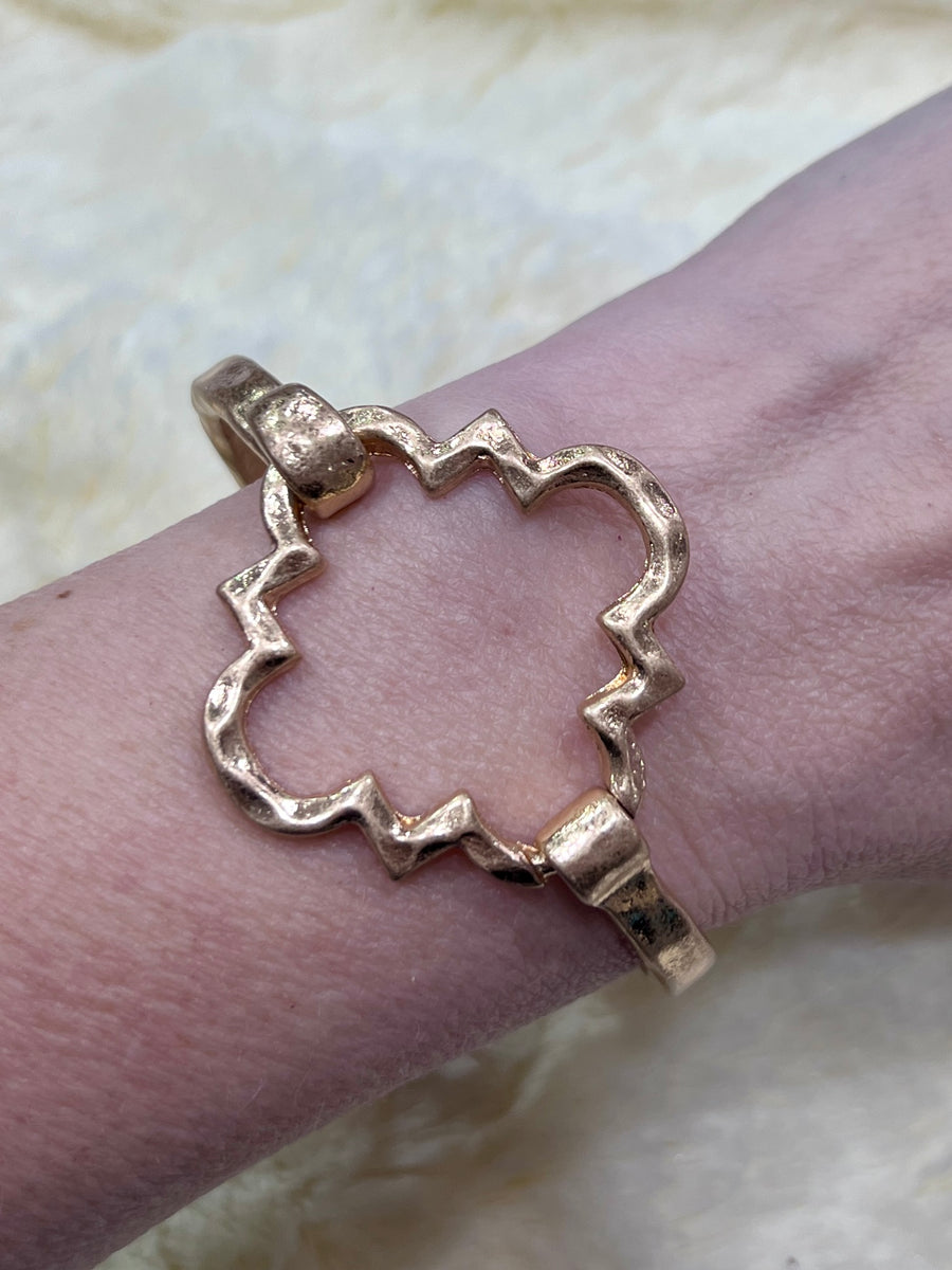 Meghan Browne Maude Gold Arabesque Bracelet