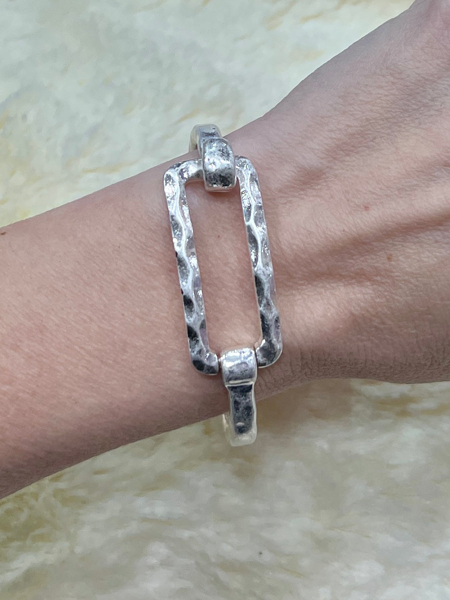 Meghan Browne Moore Silver Bracelet