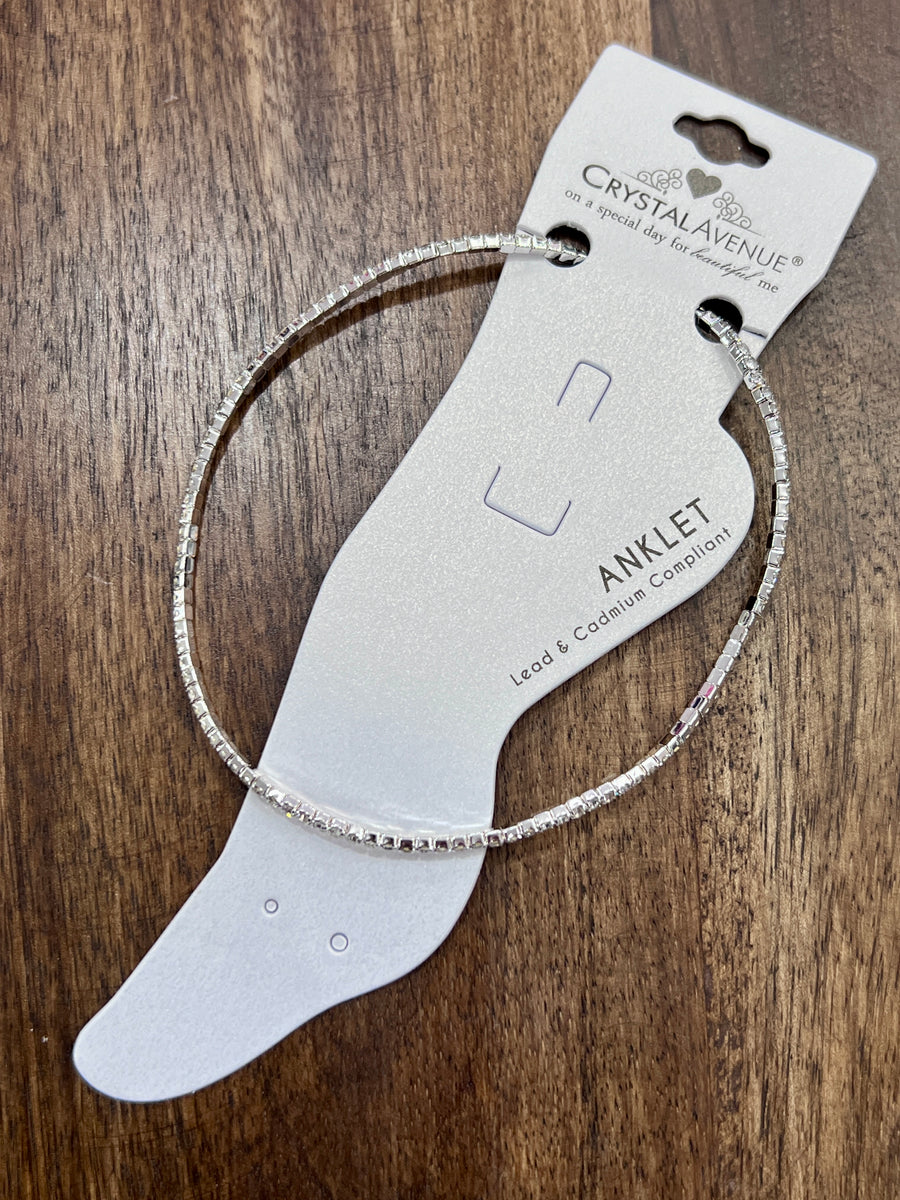 Crystal Anklet by Crystal Avenue