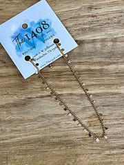 Chain-Link Water-Resistant Gold Anklet