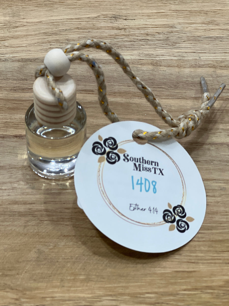 The 1408 Boutique Signature Scented Glass Car Oil Diffuser