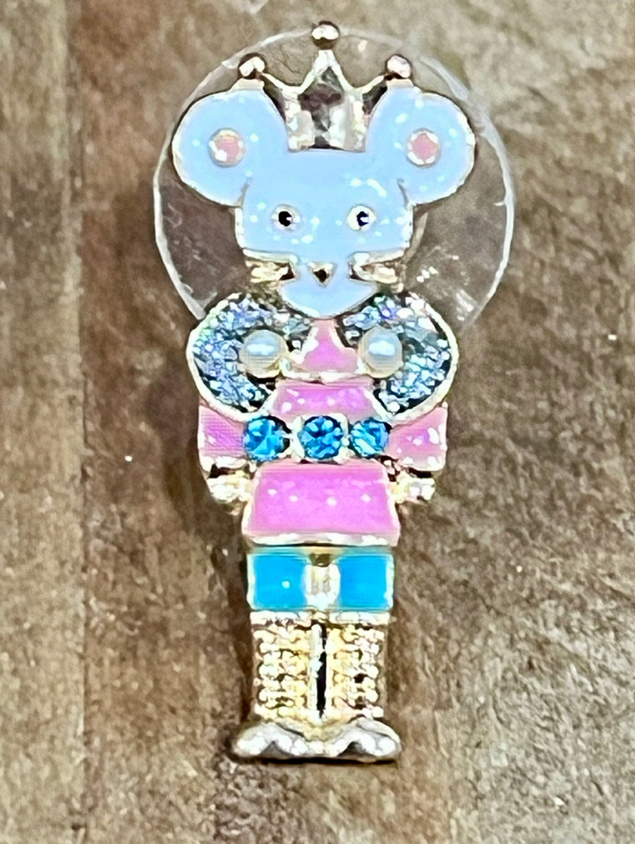Mini Nutcracker Prince & Mouse King Stud Earrings