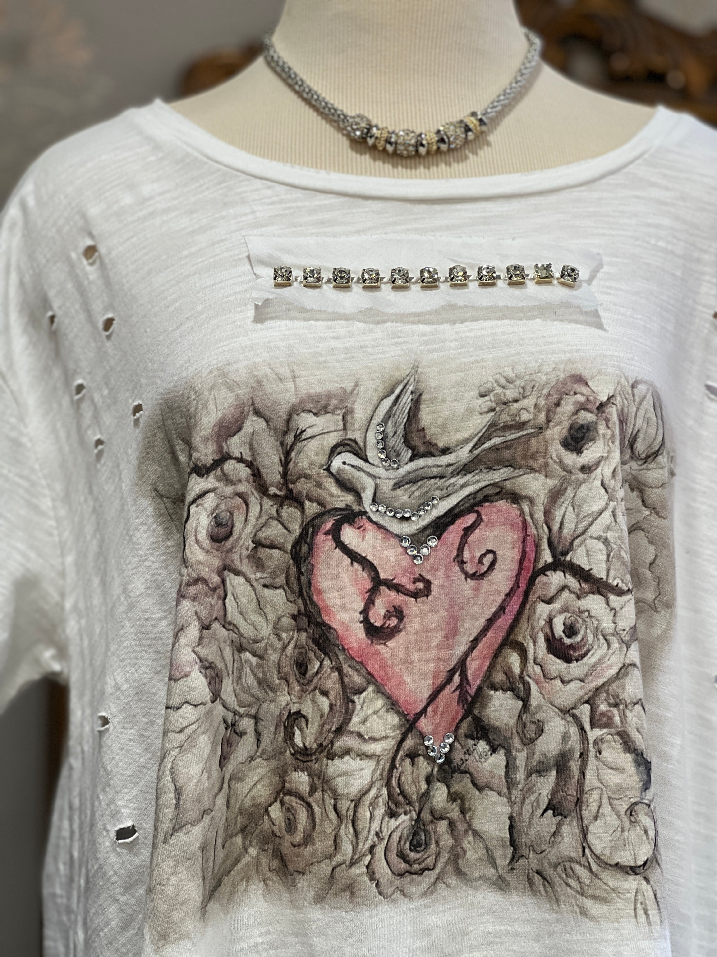 Thorns & Roses Heart Tee