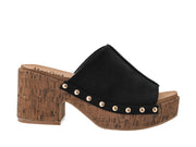 Hey Girl by Corkys Gaslight Chunky Heeled Platform Clog Shoes