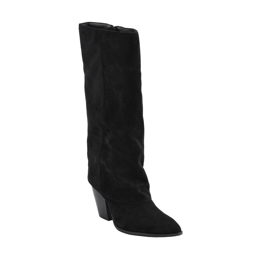 Hey Girl By Corkys HIGH ROAD Cuffed Suede Tall Boot