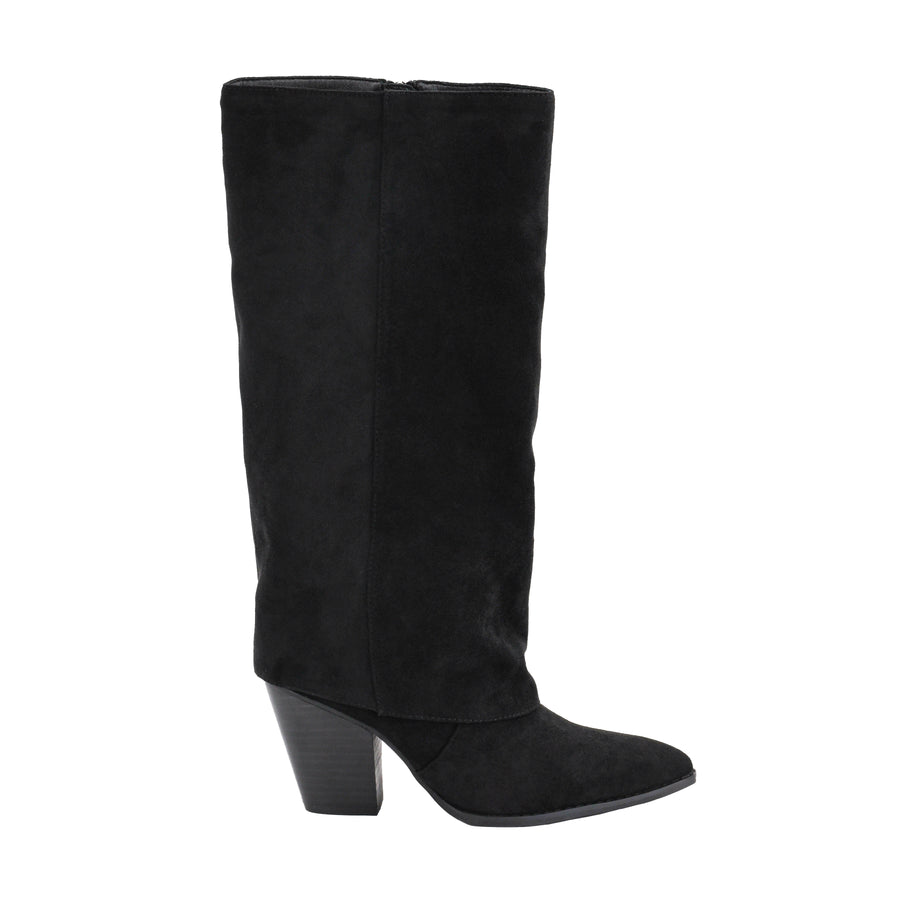 Hey Girl By Corkys HIGH ROAD Cuffed Suede Tall Boot