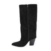 Hey Girl By Corkys HIGH ROAD Cuffed Suede Tall Boot