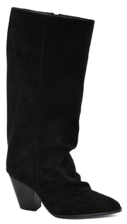 Hey Girl By Corkys HIGH ROAD Cuffed Suede Tall Boot