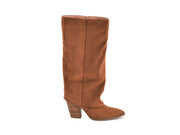 Hey Girl By Corkys HIGH ROAD Cuffed Suede Tall Boot