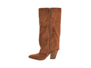 Hey Girl By Corkys HIGH ROAD Cuffed Suede Tall Boot