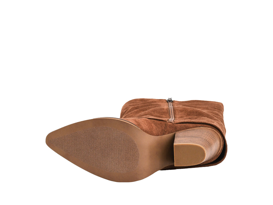 Hey Girl By Corkys HIGH ROAD Cuffed Suede Tall Boot