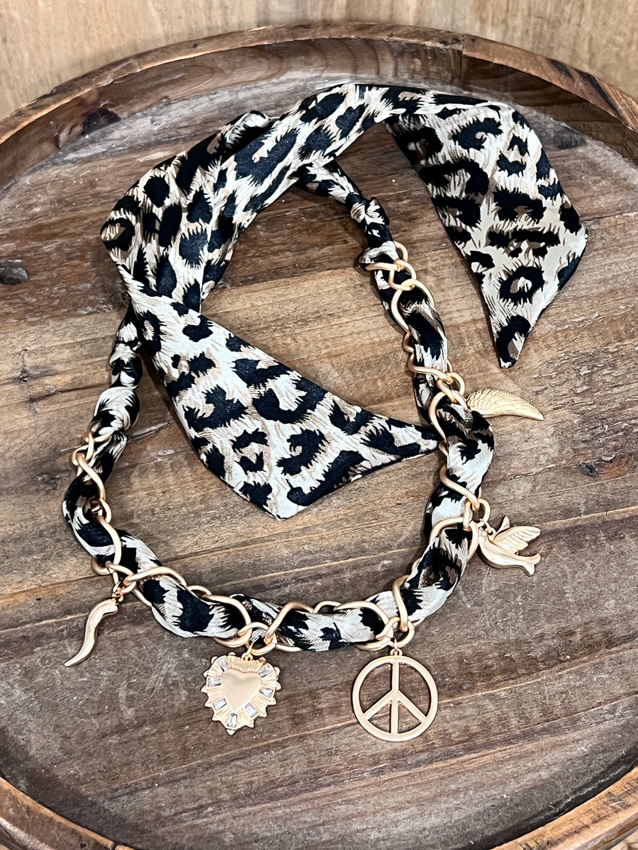 Charm Twilly Tie Necklaces