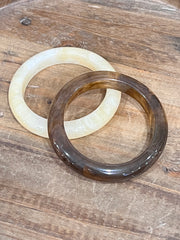 Tourmaline Semi-Precious Bangle Bracelet