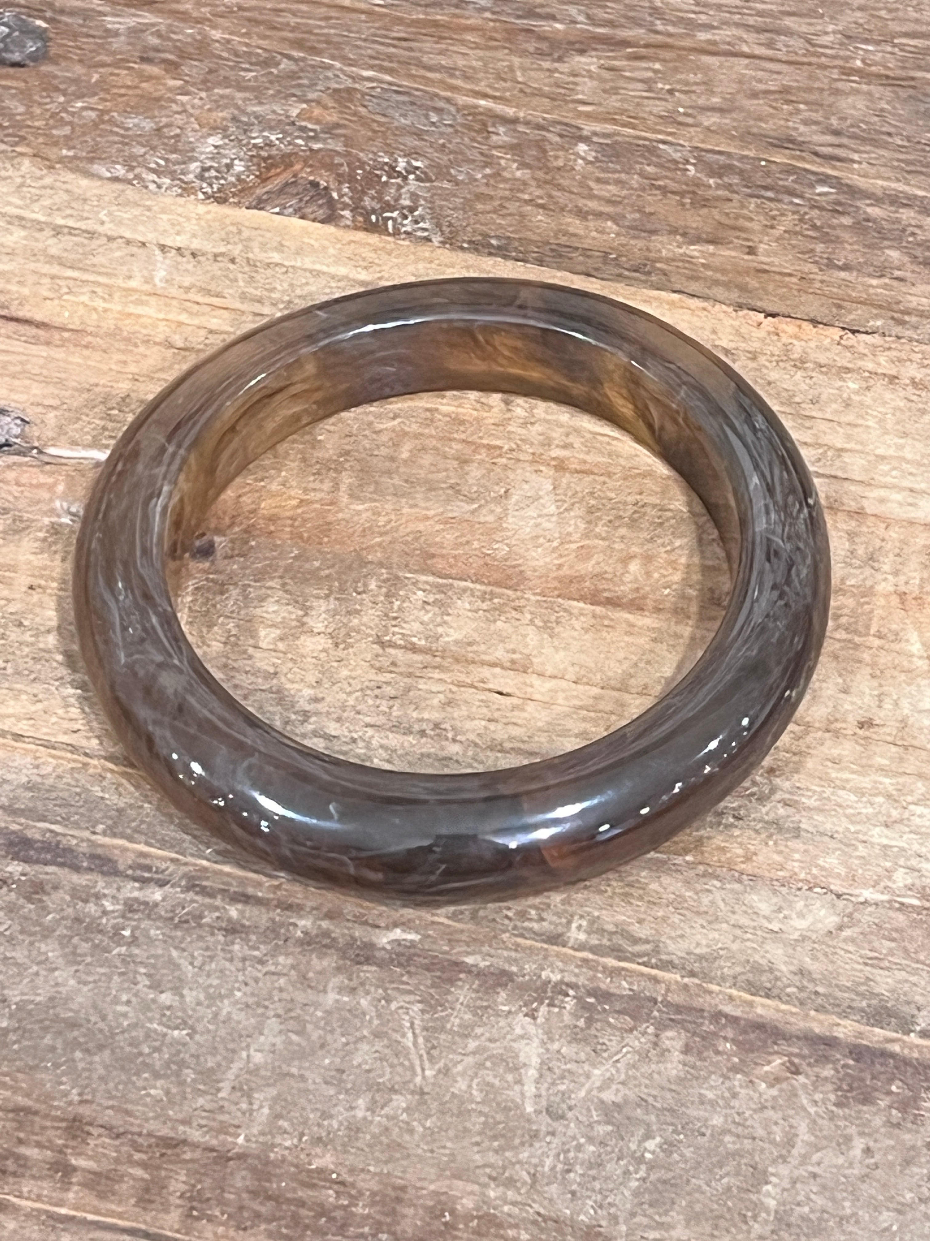 Tourmaline Semi-Precious Bangle Bracelet