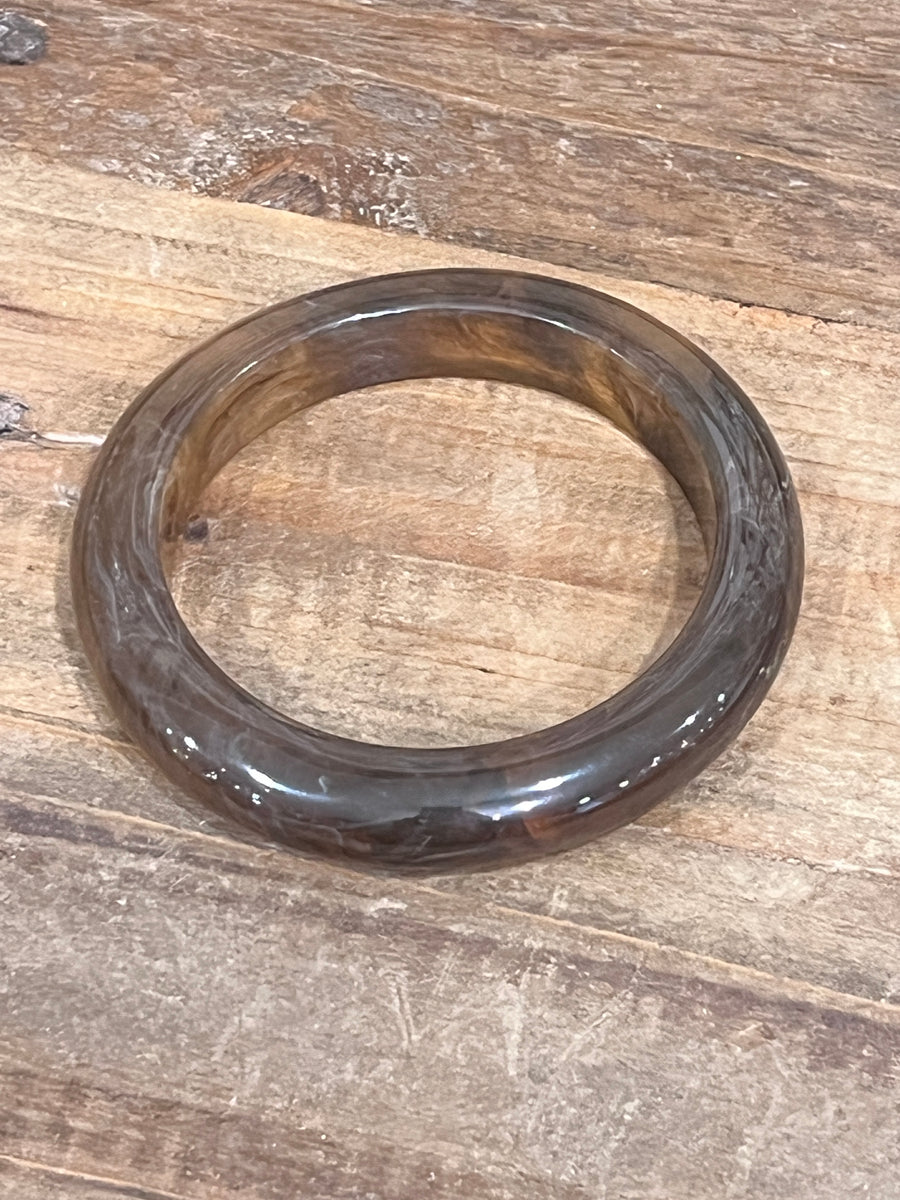 Tourmaline Semi-Precious Bangle Bracelet