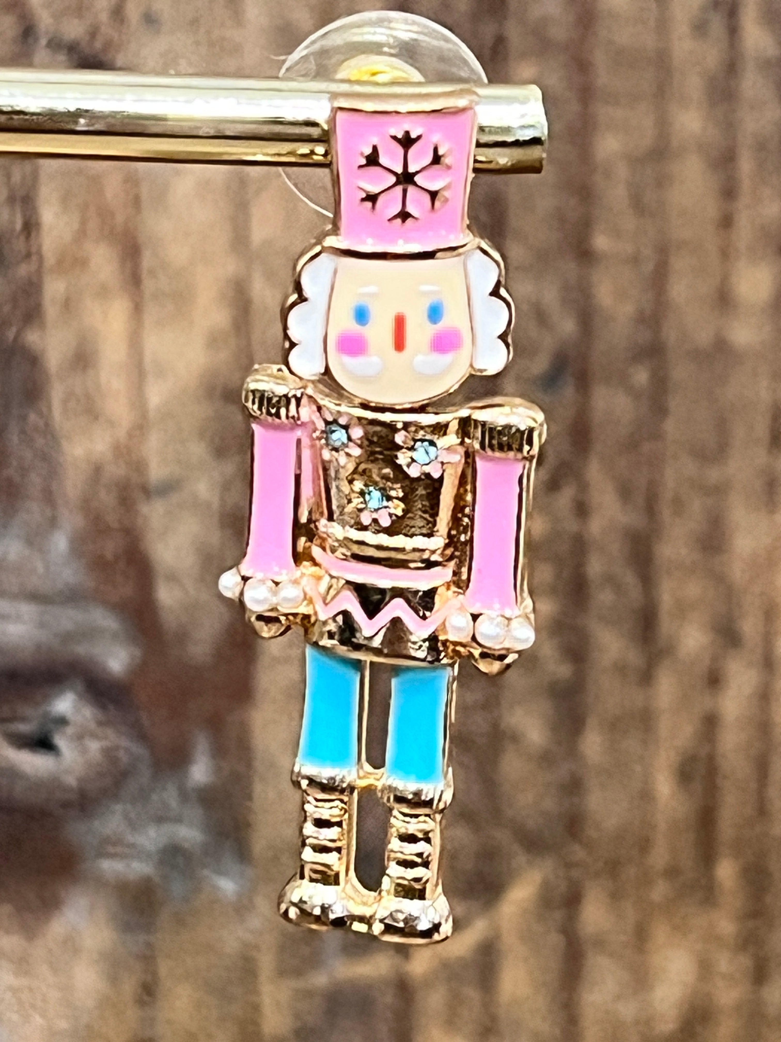 Dancing Nutcrackers Dangle Earrings