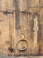 Long Chain Pendant Necklaces