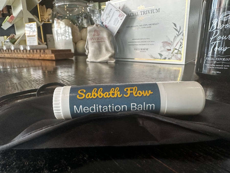 Sabbath Flow Meditation Balm + disposable eye mask - Savvy Boheme